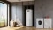 La bomba de calor para producción de ACS Vitocal 060-A instalada en una habitación del sótano.