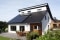 En la imagen, fotovoltaica en el tejado de una casa unifamiliar.