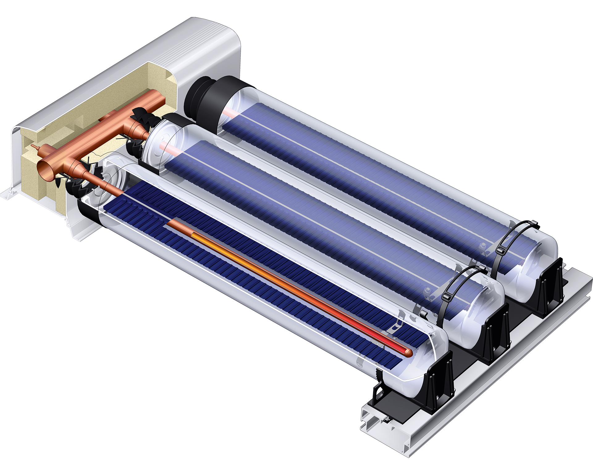 Vitosol 200-TM: Colector de tubos de vacío | Viessmann ES